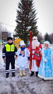 Сказочные Дед Мороз Снегурочка …» — создано в Шедевруме