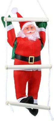 Раскраска Дед Мороз с ёлкой и мешком подарков распечатать или скачать