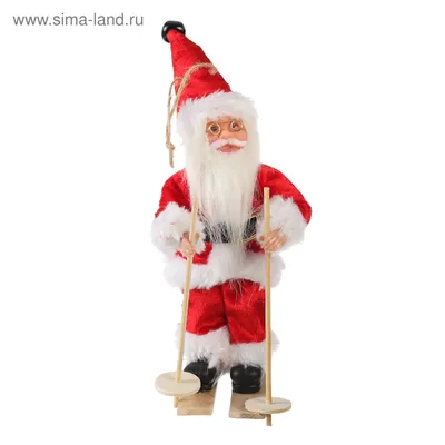 Варежка \"Дед Мороз на лыжах\" (Цв: Красный ) - купить в Arte, цена на  Мегамаркет