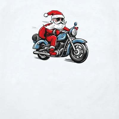 Дед Мороз колесит на мотоцикле в ВКО