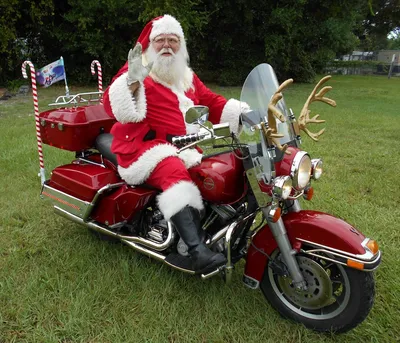 AAAA-C1327-80x80 Санта-Клаус на мотоцикле Дед Мороз Новый год Рождество  Праздник 80х80 Раскраска картина по номерам на холсте недорого купить в  интернет магазине в Ростове-на-Дону , цена, отзывы, фото