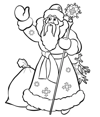 Дед Мороз В зелёном костюме, с мешком подарков 35х60 см 6938356 (6938356)  по низкой цене - Murzilka.kz