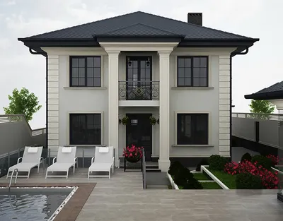 Дизайн фасада частного дома – фото проекта и архитектурные особенности