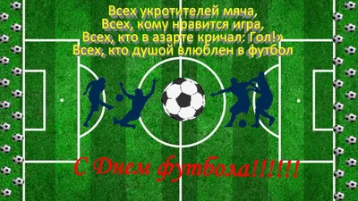 Поздравляем с Всероссийским Днём футбола! — Федерация футбола Липецкой  области