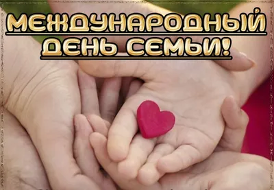 15 мая – Международный день семьи | Комитет социальной политики города  Челябинска