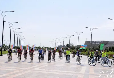 В Туркменистане отмечен Всемирный день велосипеда