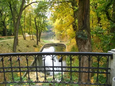 Куда поехать осенью в Украине - парк Александрия