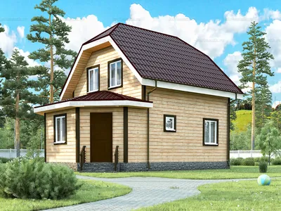 Шведских дом с верандой. Цена дома и проект какркасного дома. Отделка  бизнес класса