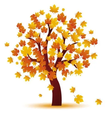 картинки деревьев для детей - Поиск в Google | Autumn trees, Fall clip art,  Tree clipart