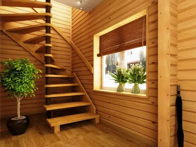 Деревянные лестницы для дачи на второй этаж: помогаем с выбором