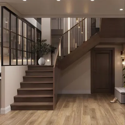 Деревянная лестница в частном доме: типы и характеристики, требования к  безопасности, правильный монтаж деревянной лестницы - Holz House
