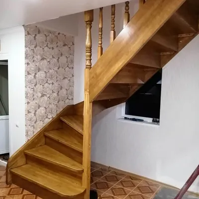 Фото деревянных лестниц для дома