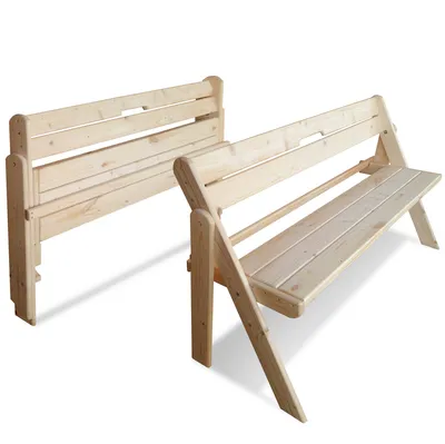 Купить Скамейка складная 100 см деревянная, МС-02 в интернет-магазине  Wooden-World