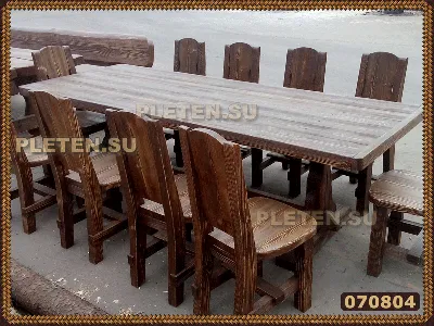 Мебель деревянная – заказать на Ярмарке Мастеров – LMR5SRU | Столы для дачи,  Ростов-на-Дону