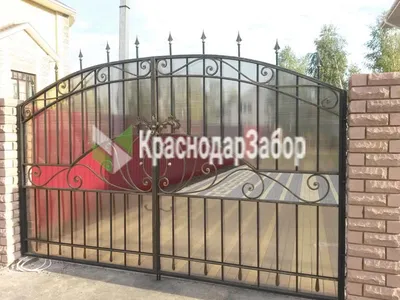 Распашные ворота для дачи 1600*3300 с автоматикой - цена комплекта, купить  в Санкт-Петербурге