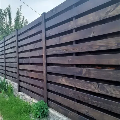 Забор деревянный | Купить в Новосибирске | Цена со скидкой