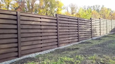 Строим деревянный забор своими руками - Derevograd