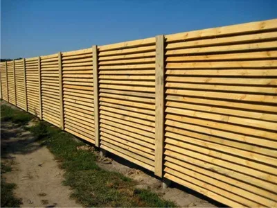 Деревянный забор для дачи под ключ цена от 1250 руб/м. Гарантия.