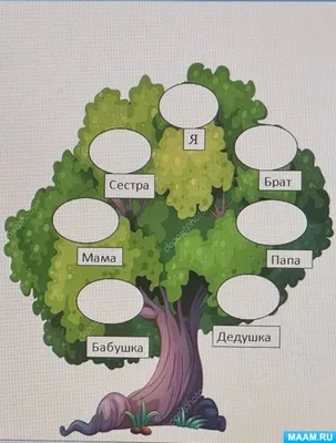 Консультация для родителей «Генеалогическое древо» (1 фото). Воспитателям  детских садов, школьным учителям и педагогам - Маам.ру