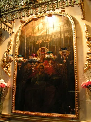 Державная Икона Пресвятой Богородицы ,икона на дереве 130х170 мм  (ID#1463801316), цена: 390 ₴, купить на Prom.ua