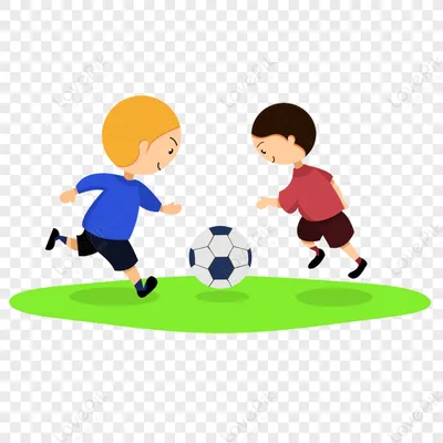 дети играют в футбол иллюстрации PNG , футбол, Дети, иллюстрация PNG  картинки и пнг PSD рисунок для бесплатной загрузки