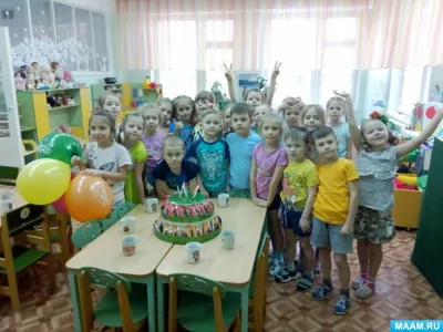 Коллективная работа «С Днём рождения, детский сад» во второй младшей группе  (8 фото). Воспитателям детских садов, школьным учителям и педагогам -  Маам.ру