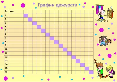 ГРАФИК ДЕЖУРСТВА В КЛАССЕ на ОКТЯБРЬ - 7 Октября 2011 - школа1948 класс А  2010