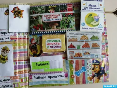 Лэпбук «Продукты питания» (6 фото). Воспитателям детских садов, школьным  учителям и педагогам - Маам.ру