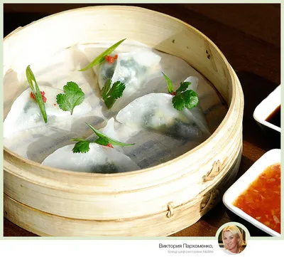 Китайские жареные пельмени (Dim Sum) , пошаговый рецепт на 1484 ккал, фото,  ингредиенты - *Elenissima*