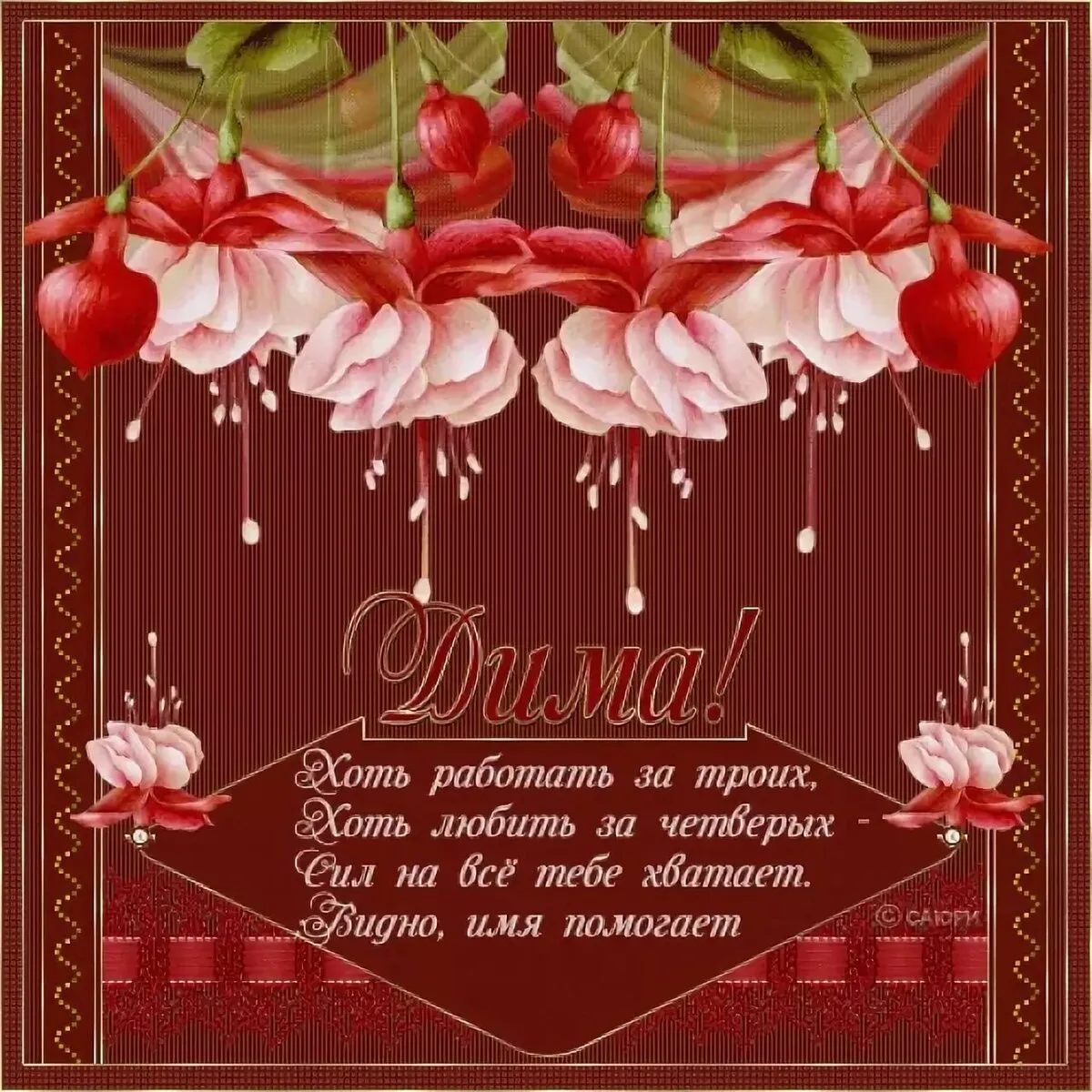 С Днем рождения, Дима: картинки С Днем рождения, Дима: картинки