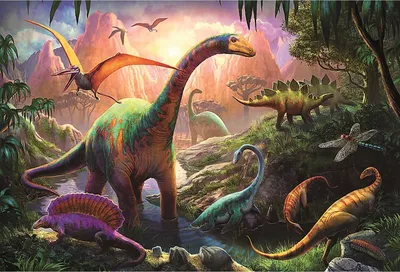 Картинки с динозаврами - 79 фото