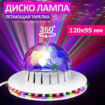 Новогодние товары :: Новогодние гирлянды :: Светодиодный диско-шар Led  Magic Ball Light Bluetooth