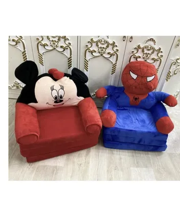 Cartoon Baby Arm Chair Soft No Filler Baby Sofa Cover Antiskid for Children  Gift | eBay