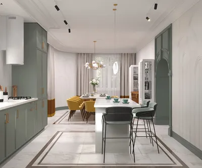 Дизайн интерьера кухонь загородных домов – как оптимально использовать  имеющееся пространство