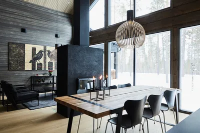 Дизайн интерьера дома из бруса | Блог L.DesignStudio