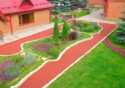 10 подходящих материалов для дизайна садовой дорожки - dominant-wood.com.ua