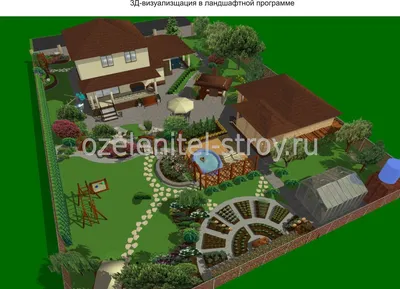 Ландшафтный дизайн в Екатеринбурге с 1999 года. Выполним ландшафтный дизайн  участка, дома, дачи, сада любой сложности