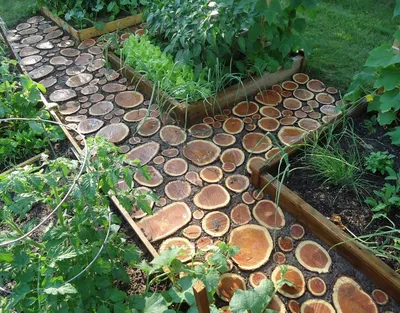 Дизайн маленького участка перед домом: Ландшафтный дизайн на 6 сотках с  огородом, как организовать маленький огород | Houzz Россия