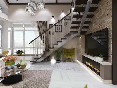 Дизайн интерьера двухэтажного дома с мансардой 200 кв.м в стиле  американская классика - Стили интерьеров - Блог ГК «Фундамент»