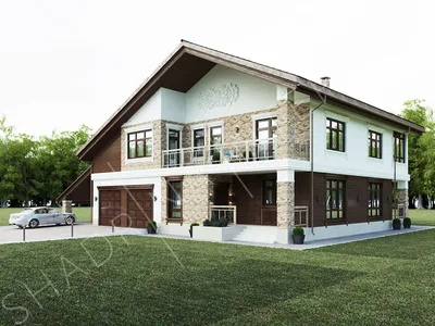Дизайн фасада дома | дизайн интерьера Аквилегия