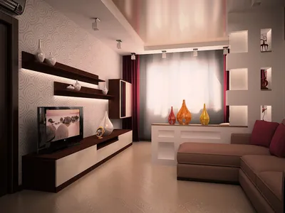 Дизайн интерьера 3-комнатной квартиры в ЖК Мосфильмовский | ОлимпСтройСервис