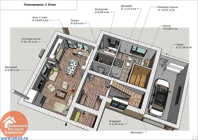 Дизайн интерьера в Москве: Заказать дизайн-проект квартиры под ключ |  Строительная компания «Новый ДОМ»