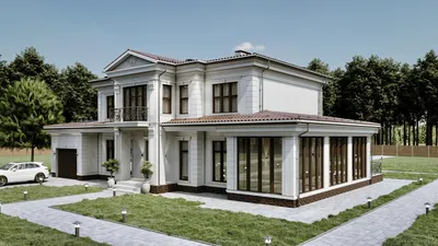 Дизайн дома для большой семьи