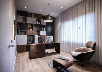Дизайн домашнего кабинета: от кресла до общей концепции интерьера | Статья  о мебели