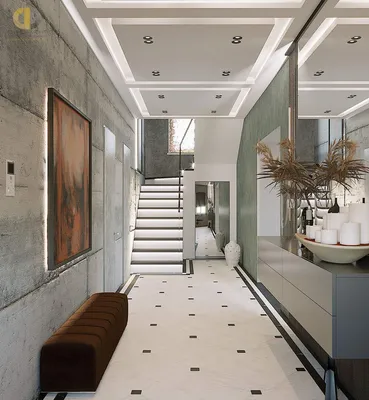 Дизайн интерьера дома 182 кв. м в современном стиле лофт и пэчворк -  портфолио ГК «Фундамент»