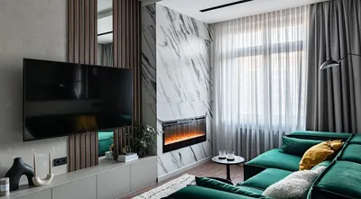 Дизайн интерьера гостиной комнаты в частном доме: фото от Astudio Designe