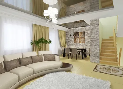 Дизайн гостиной в частном доме: 300+ фото и лучшие идеи интерьеров от  MrDoors