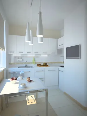 Дизайн кухни 6 кв. метров: 100 фото интерьеров