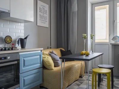 Красивые интерьеры кухни-спальни — идеи дизайна для вашей квартиры | ivd.ru