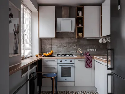 Ellen Po дизайн бюро: Дизайн кухни гостиной и закрытой веранды в частном  доме в стиле французский прованс.